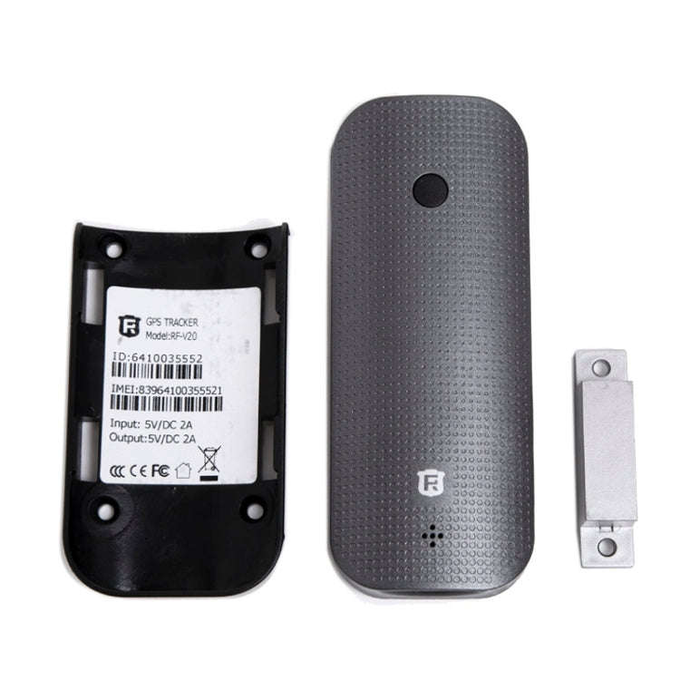 REACHFAR RF-V20 7 in 1 Multifunctional GPS Tracker (Black)