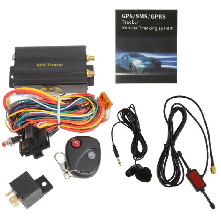 103B GSM / GPRS / GPS Vehicle Tracking System, Support TF Card Memory, Band: 850 / 900 / 1800 / 1...