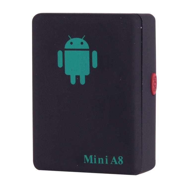 TRACKER Mini A8 Real Time 4 Bands Global Locator GSM/GPRS Tracker Tracking Device for Personal(Bl...