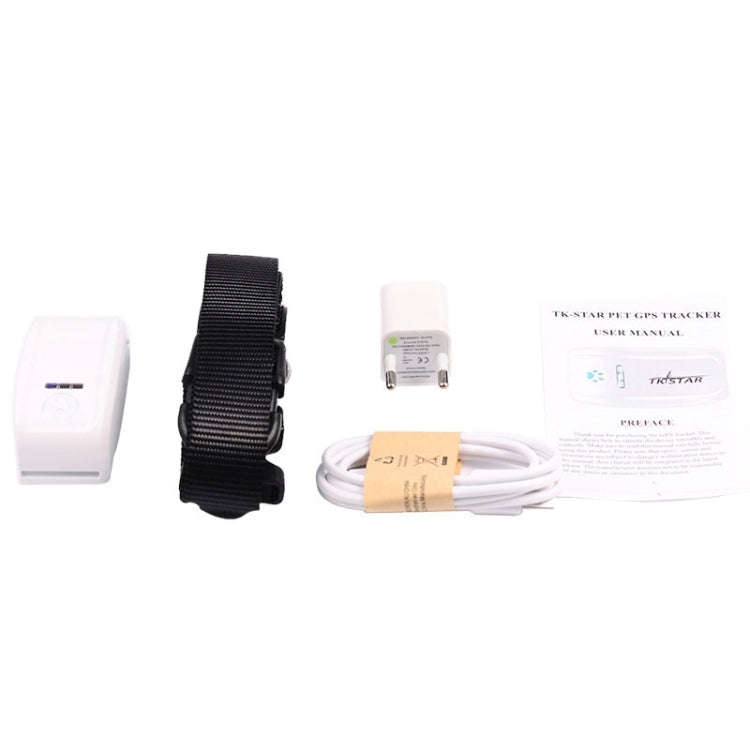 KH-909 Universal IPX6 Waterproof GPS Tracker for Pet / Kid / the Aged (White + Black)