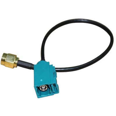 Fakra Z Female to RP-SMA Male Connector Adapter Cable / Connector Antenna