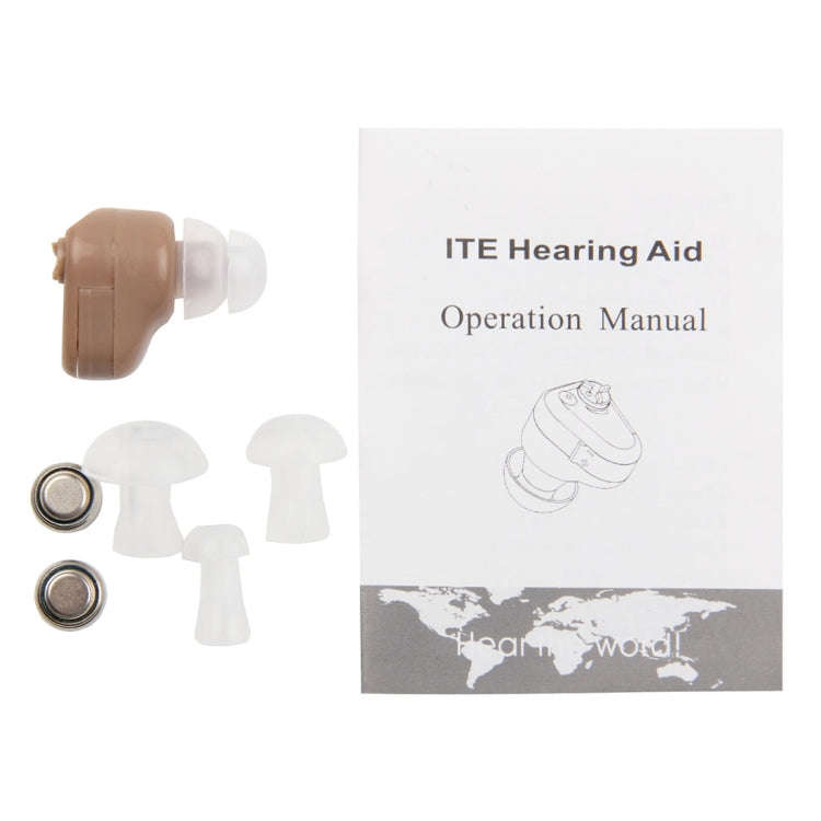 JECPP In Ear Sound Amplifier Adjustable Tone Hearing Aid