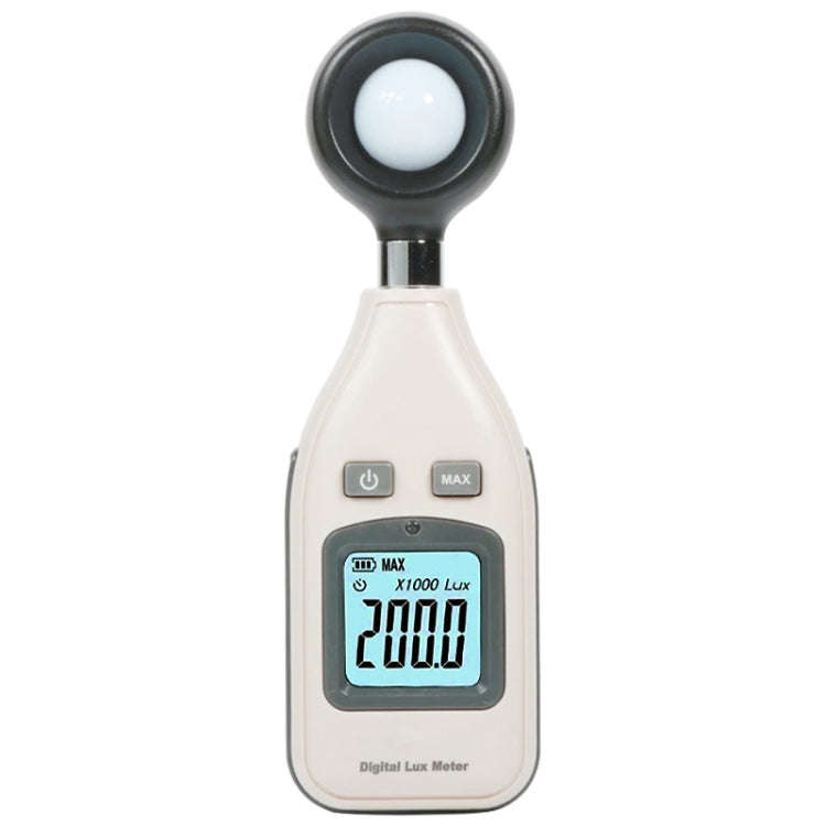 BENETECH Digital Light Lux Meter for Factory / School / House Various Occasion, Range: 0-200,000 ...