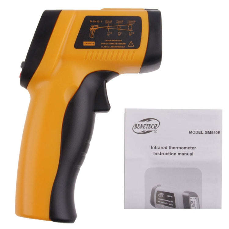 BENETECH GM550E Digital Infrared Thermometer(Yellow)