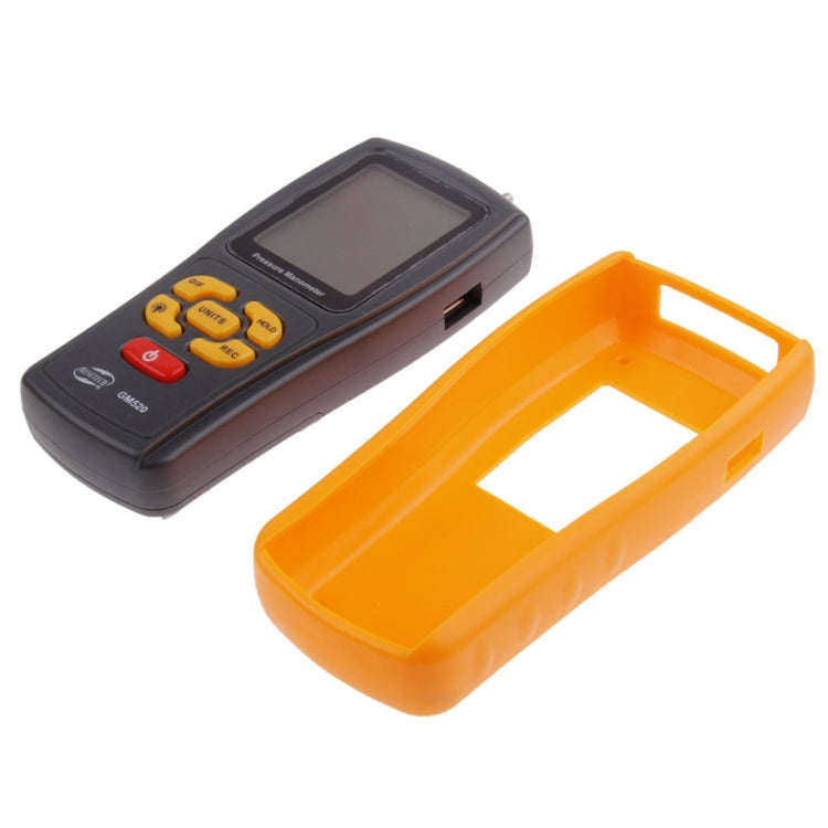 BENETECH GM520 LCD Display Pressure Manometer(Yellow)