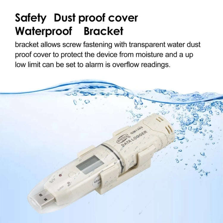 BENETECH GM1365 Digital Humidity & Temperature Data Logger