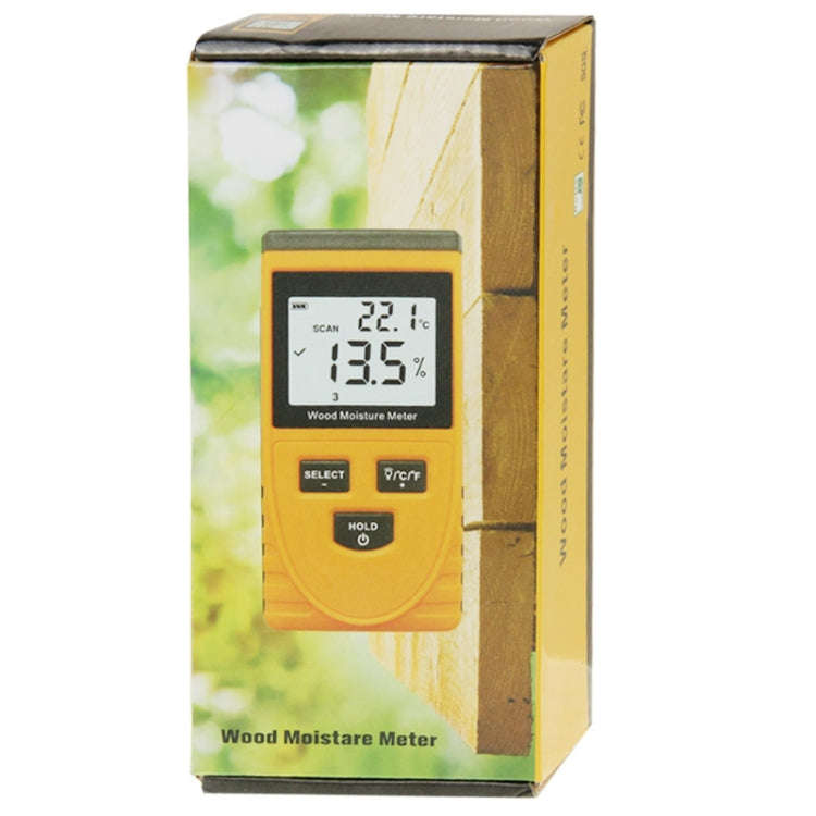 GM630 Digital Wood Moisture Meter with LCD(Orange)
