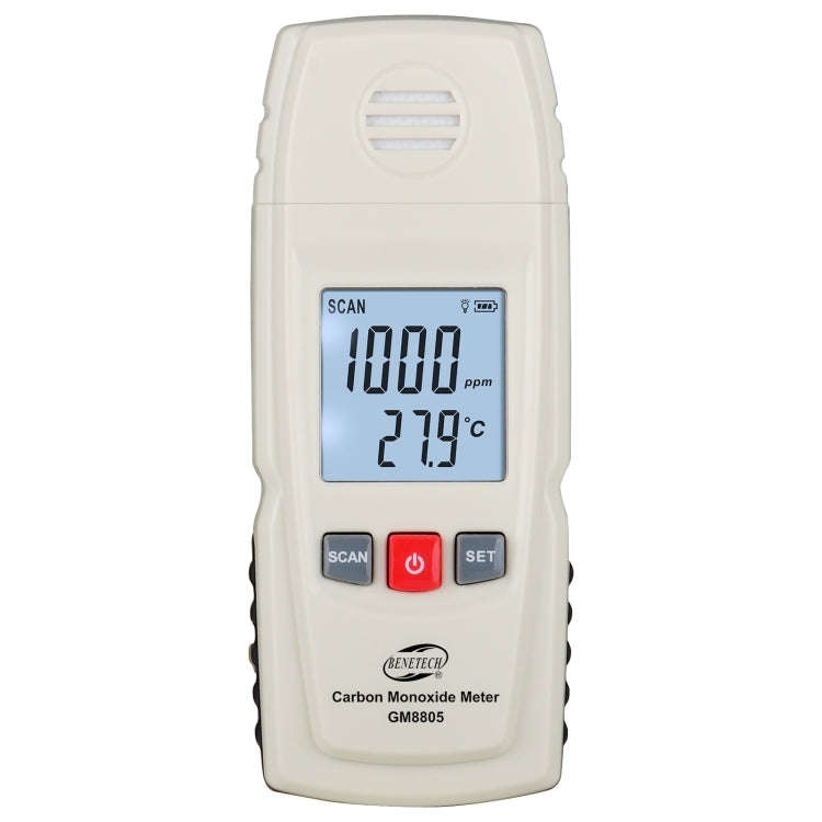 BENETECH GM8805 LCD Display Handheld Carbon Monoxide CO Monitor Detector Meter Tester, Measure Ra...