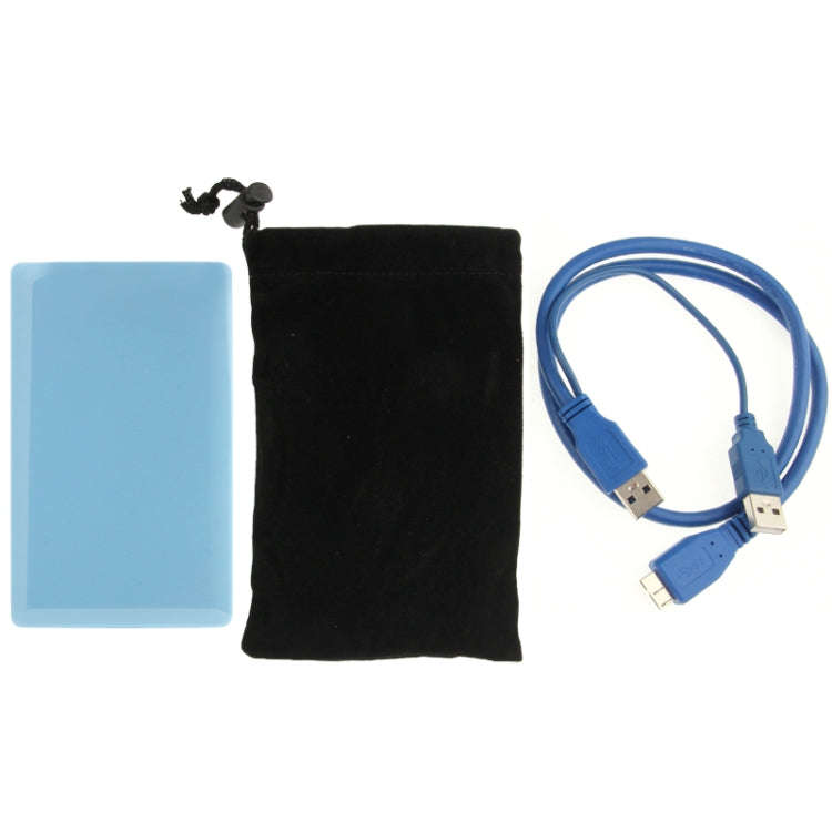High Speed 2.5 inch HDD SATA & IDE External Case, Support USB 3.0(Blue)