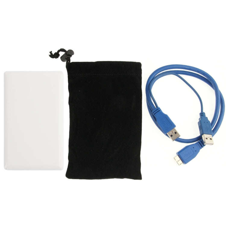 High Speed 2.5 inch HDD SATA & IDE External Case, Support USB 3.0(White)