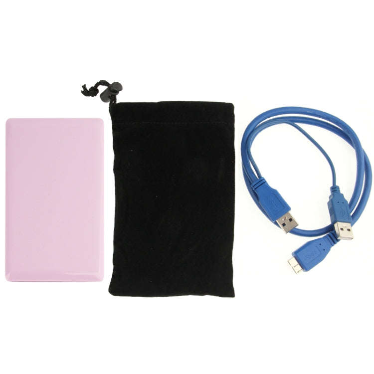 High Speed 2.5 inch HDD SATA & IDE External Case, Support USB 3.0(Pink)