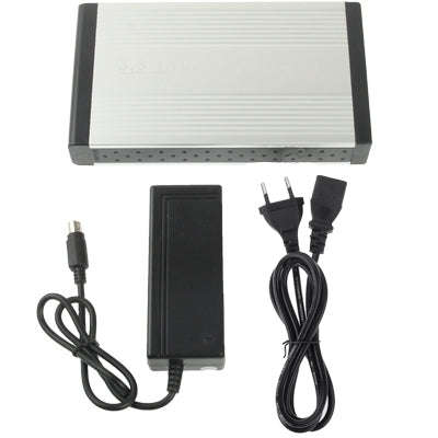 High Speed 3.5 inch HDD SATA & IDE External Case,Support USB 2.0(Silver)