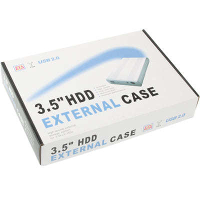 High Speed 3.5 inch HDD SATA & IDE External Case,Support USB 2.0(Silver)