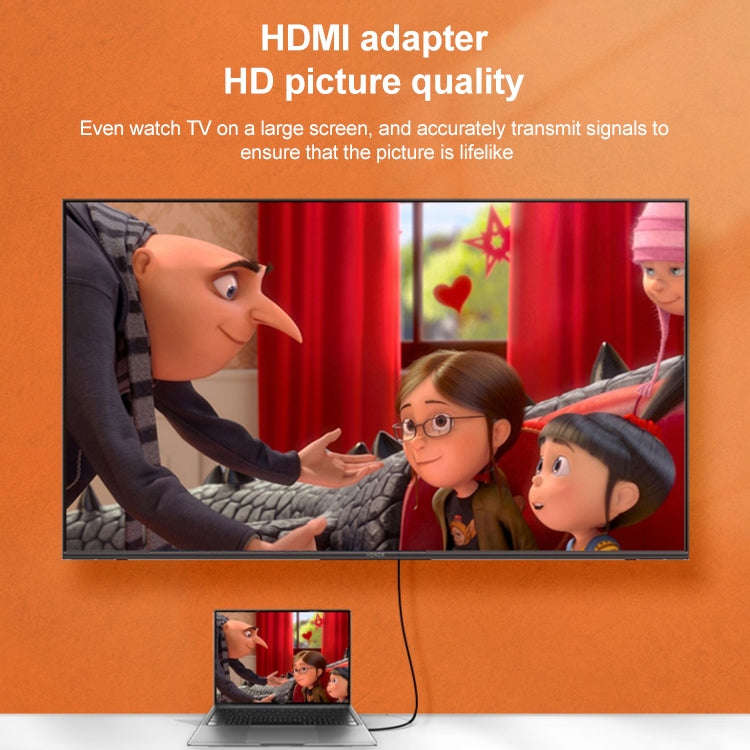 Gold Plated Micro HDMI Male to Micro HDMI Female Adapter(Black)