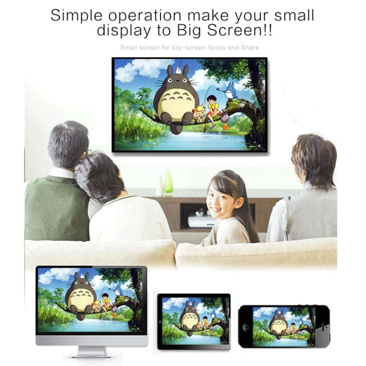 MiraScreen WiFi Display Dongle / Miracast Airplay DLNA Display Receiver Dongle(Black)