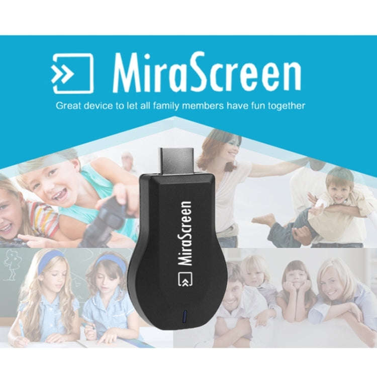 MiraScreen WiFi Display Dongle / Miracast Airplay DLNA Display Receiver Dongle(Black)