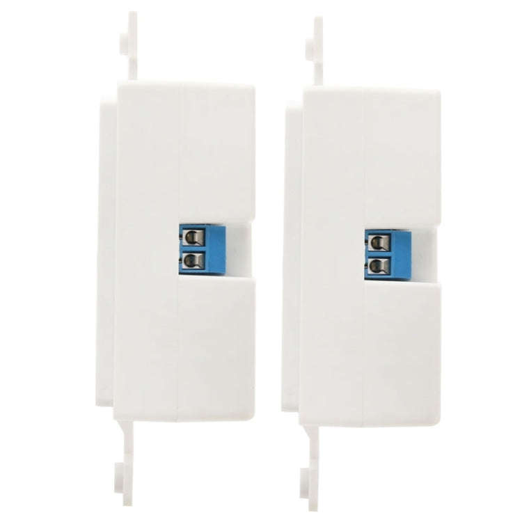 HDMI Single Cat5e / 6 50 Meters Wall Plate Extender (EU Plug)(White)
