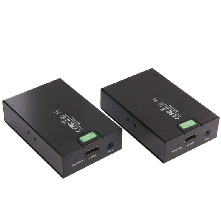 HDMI Extender Over Cat5e / 6 (EU Plug)(Black)