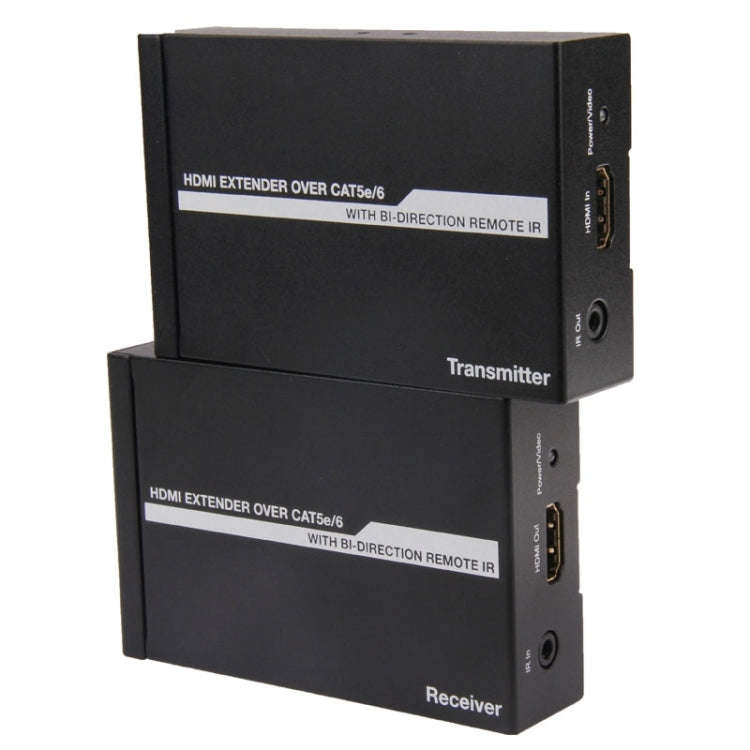 HDMI Extender Over Cat5e / 6 (EU Plug)(Black)