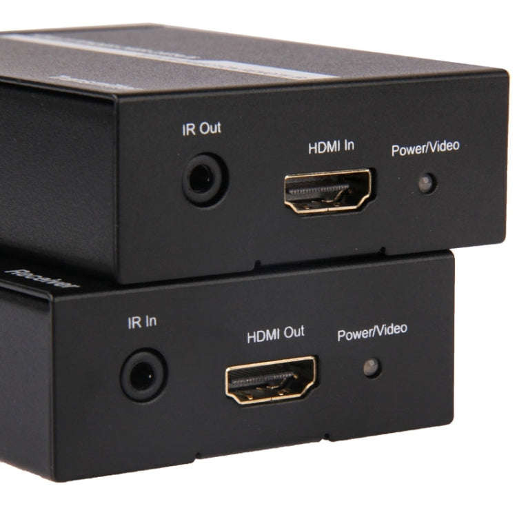 HDMI Extender Over Cat5e / 6 (EU Plug)(Black)