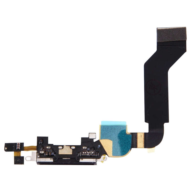Original Dock Connector Charging Port Flex Cable for iPhone 4S(Black)