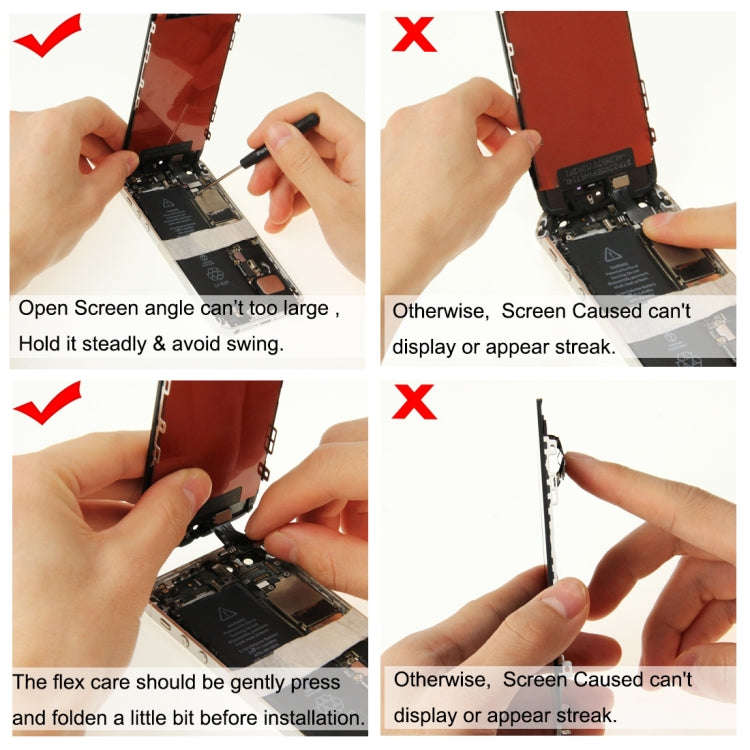 Digitizer Assembly (LCD + Frame + Touch Pad) for iPhone 4S(Black)
