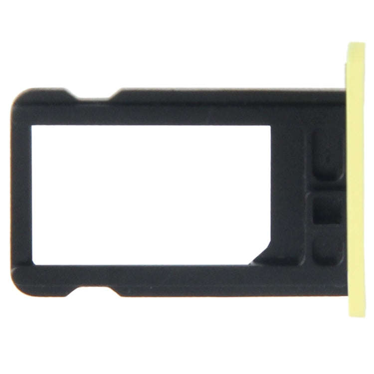 SIM Card Tray Holder for iPhone 5C(Yellow)