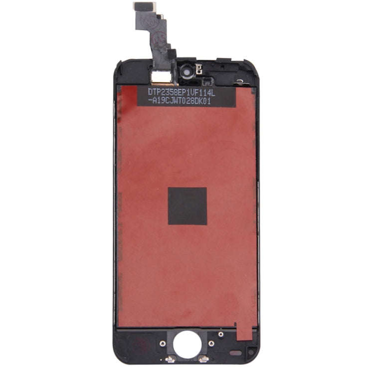 TFT LCD Screen with Frame for iPhone 5C (Black)