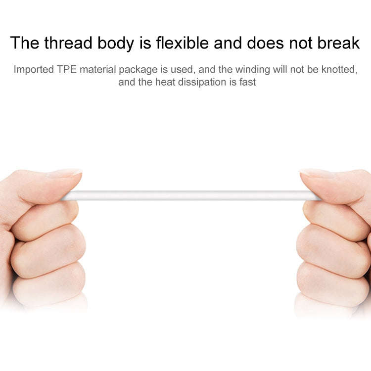 USB to 8 Pin Sync Data / Charging Cable, Cable Length: 1m(White)