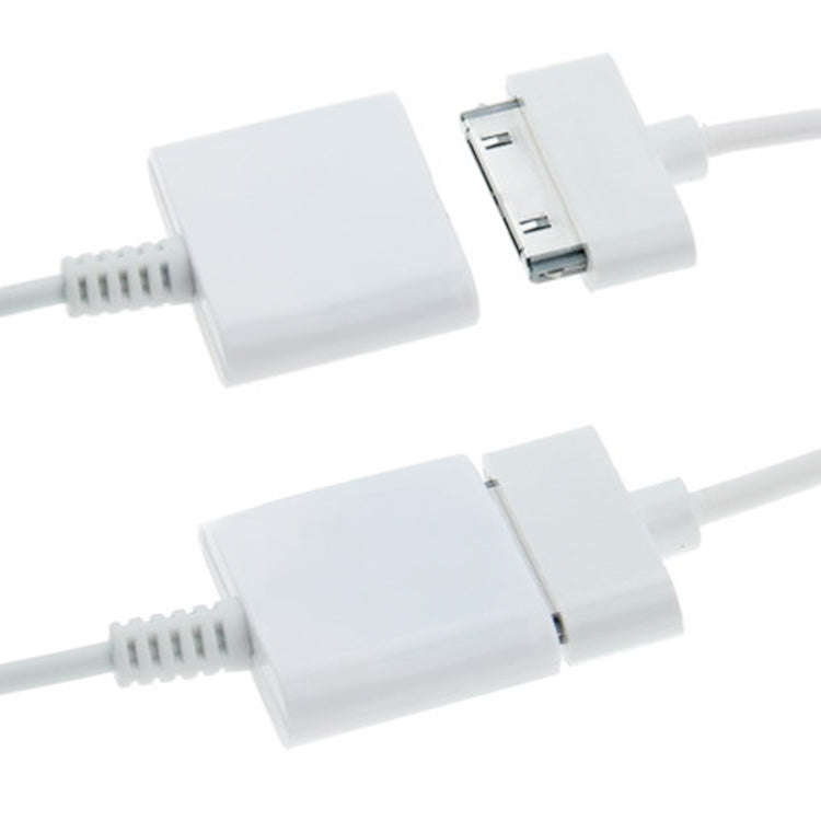 15cm 8 Pin Male to 30 Pin Female Adapter Cable(White)