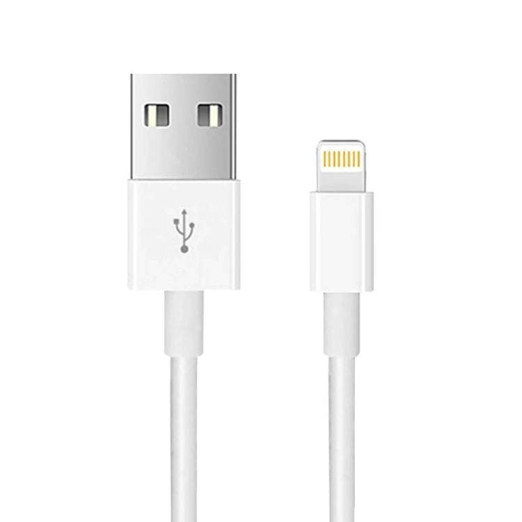 USB to 8 Pin Sync Data Charging Cable, Cable Length: 3m(White)