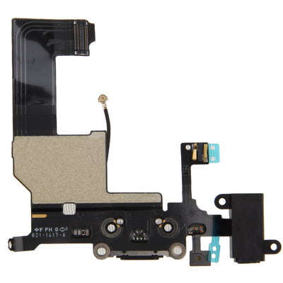 Original Tail Connector Charger Flex Cable + Headphone Audio Jack Ribbon Flex Cable for iPhone 5(...