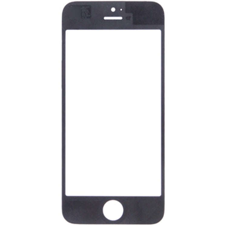Front Screen Outer Glass Lens for iPhone 5 & 5S(Black)