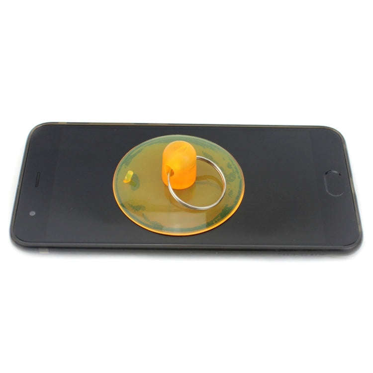 P8835 Metal + Plastic Professional Screen Suction Cup Tool Sucker(Yellow)