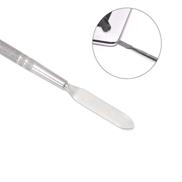 Professional Mobile Phone / Tablet PC Metal Disassembly Rods Repairing Tool, Length: 18cm(Silver)