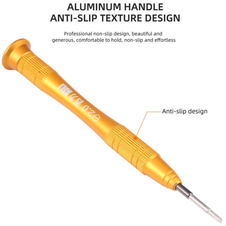 Professional Versatile 2.0x25mm Slotted Screwdriver for iPhone Series / Mobile Phones / Digital C...