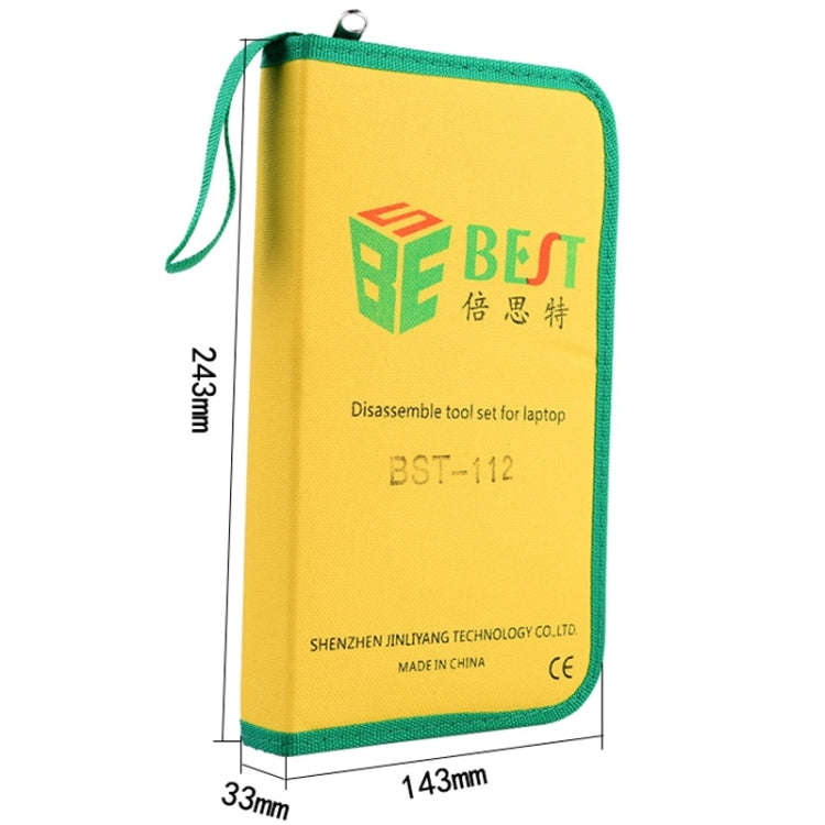 BEST BST-112 22 in 1 Profession Multi-purpose Repair Tool Set for Mobile Phone / Laptop Computer