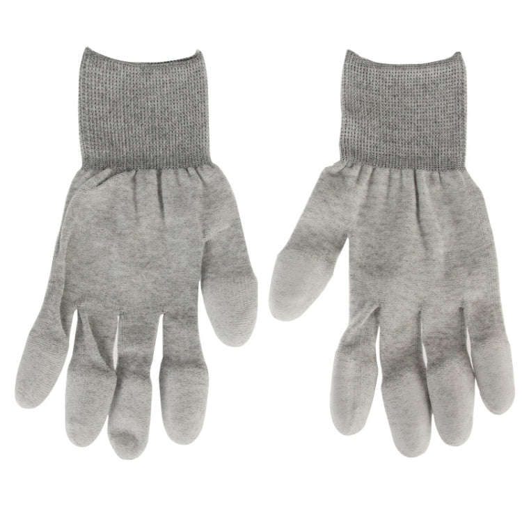 Anti Static ESD Safe Universal Size PU Fingertip Coating Gloves for Computer / Electronic / Phone...