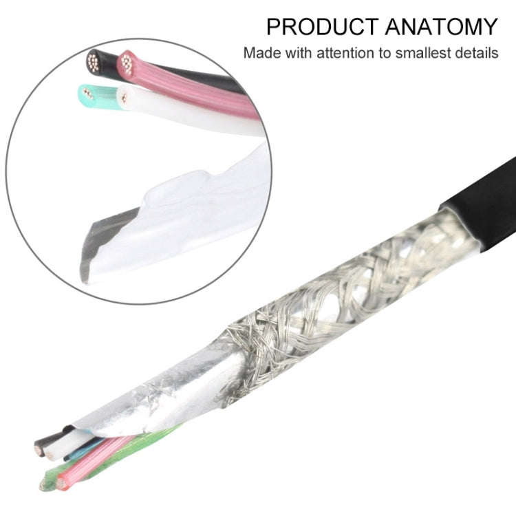 1m High Quality 8 Pin USB Sync Data / Charging Cable for iPhone, iPad(Black)