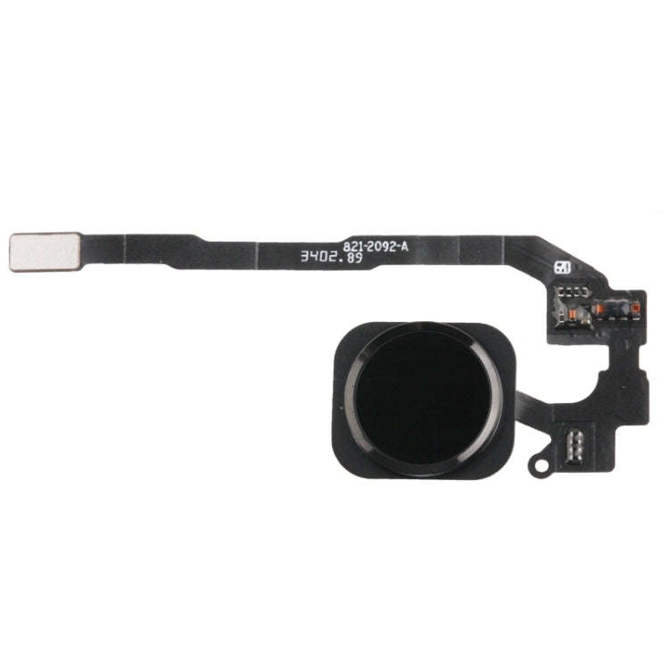 Home Key Button with PCB Membrane Flex Cable for iPhone 5S, No Fingerprint Identification Functio...