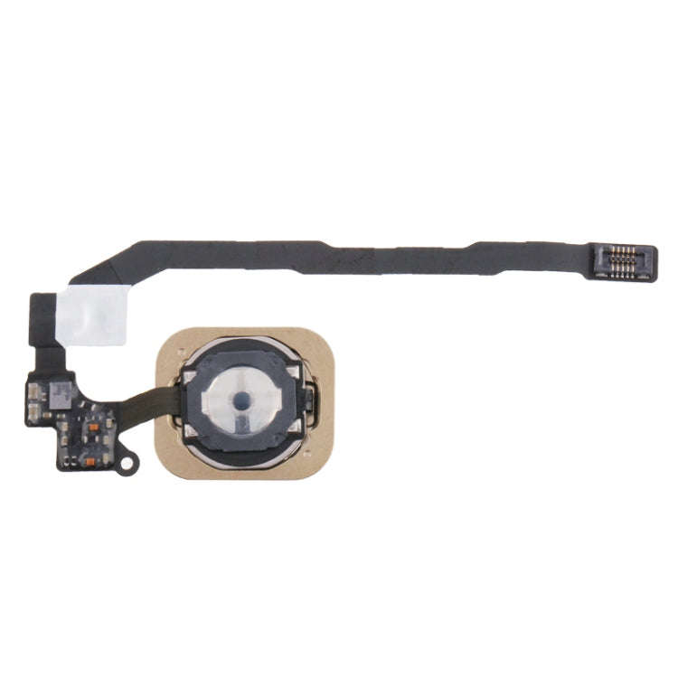 Home Key Button with PCB Membrane Flex Cable for iPhone 5S , No Fingerprint Identification Functi...