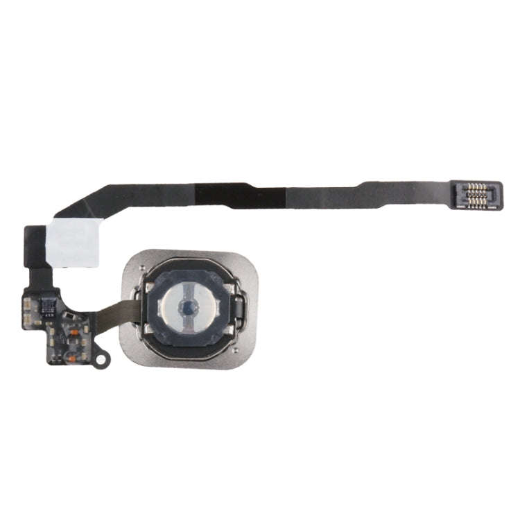 Home Key Button with PCB Membrane Flex Cable for iPhone 5S , No Fingerprint Identification Functi...