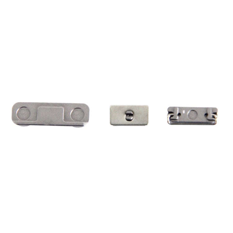3 in 1 for iPhone 5S (Original Mute + Original Power + Original Volume) Button Kit, Alloy Materia...