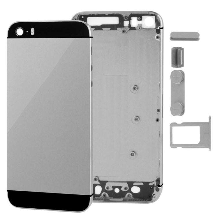 Full Housing Alloy  Back Cover with Mute Button + Power Button + Volume Button + Nano SIM Card Tr...