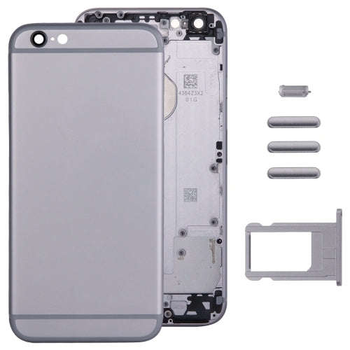 5 in 1 for iPhone 6 (Back Cover + Card Tray + Volume Control Key + Power Button + Mute Switch Vib...