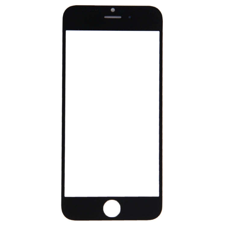 Front Screen Outer Glass Lens for iPhone 6(Black)
