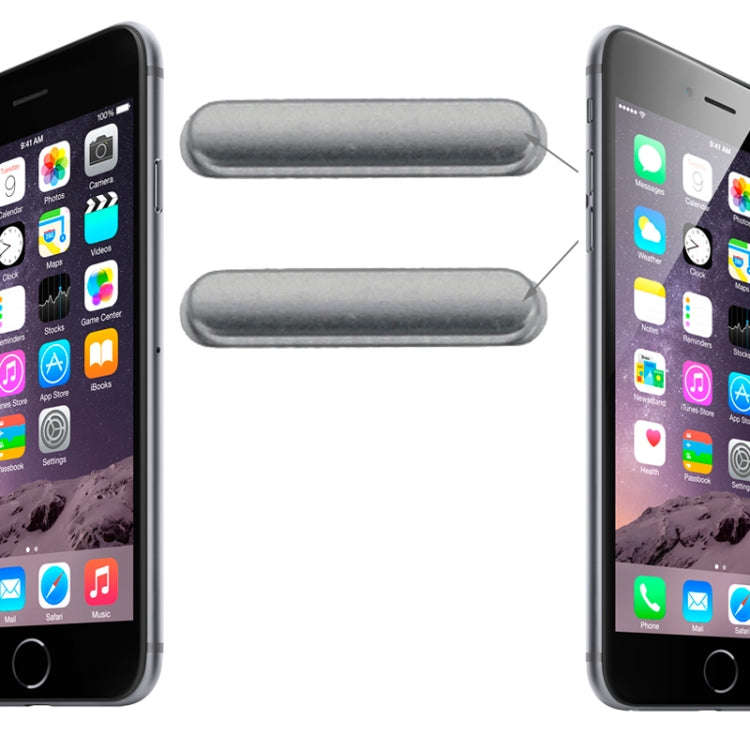 Original Volume Control Key for iPhone 6 & 6 Plus(Grey)