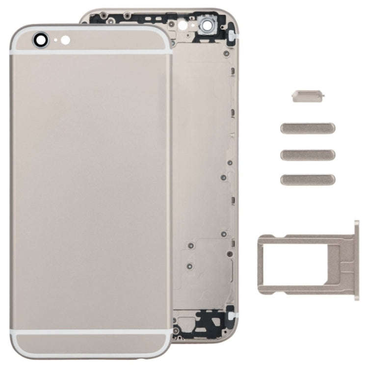 Full Assembly Housing Cover for iPhone 6, Including Back Cover & Card Tray & Volume Control Key &...