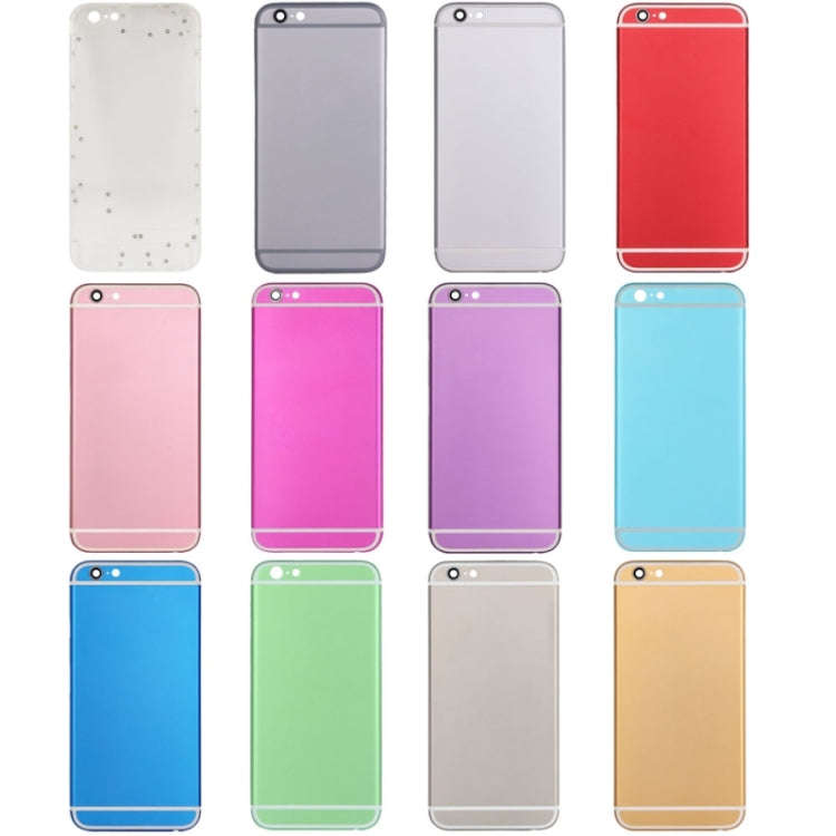 Full Assembly Housing Cover for iPhone 6, Including Back Cover & Card Tray & Volume Control Key &...
