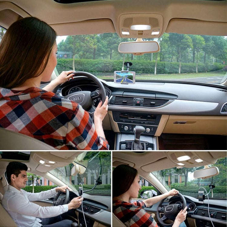 360 Degree Rotatable Universal Car Cup Holder Stand, Suitable for Width as 5.5cm-8.2cm, For iPhon...